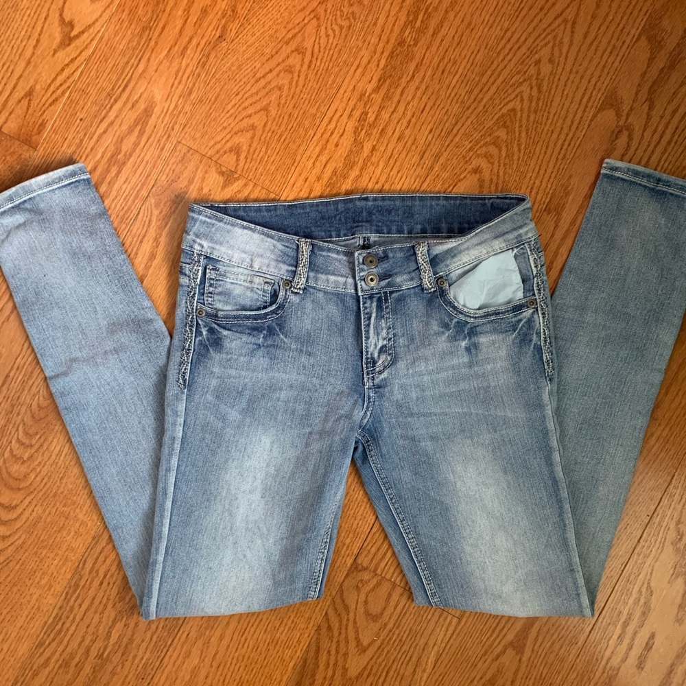 light blue jeans size 16